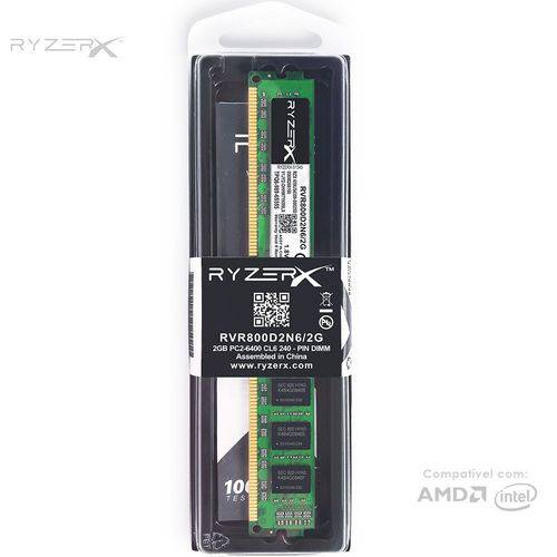 Memória RAM Kingston DDR2 2GB 800mhz