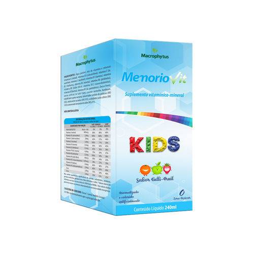 MemorioVit Kids 240 Ml - Macrophytus
