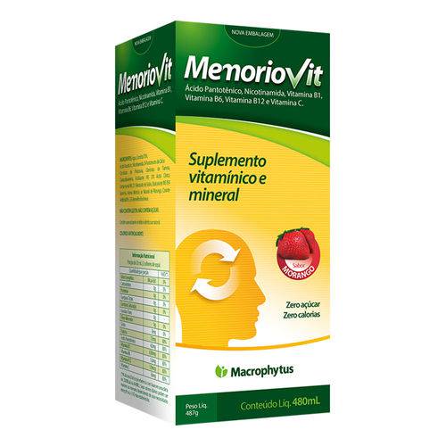 Memoriovit (polivitaminico) Macrophytus - 480ml