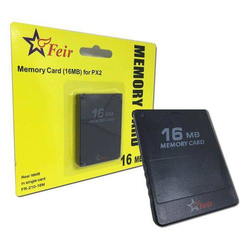 Memory Card 16mb P/ Playstation2 Original Feir