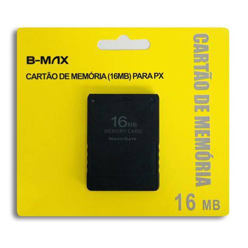 Memory Card 16mb Playstation 2 Ps2 Cartão de Memoria Lacrado - B-max