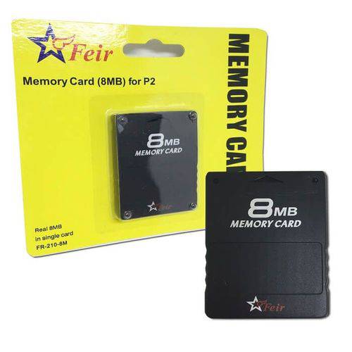 Memory Card 8mb Playstation 2 Ps2 Original Feir