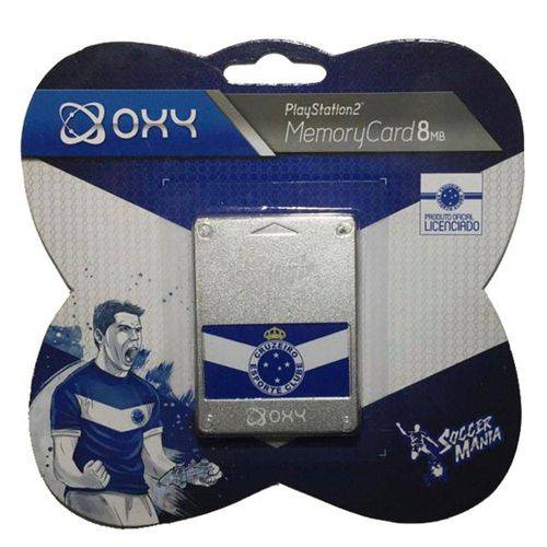Memory Card Oficial Cruzeiro 8mb Playstation 2 – Oxy