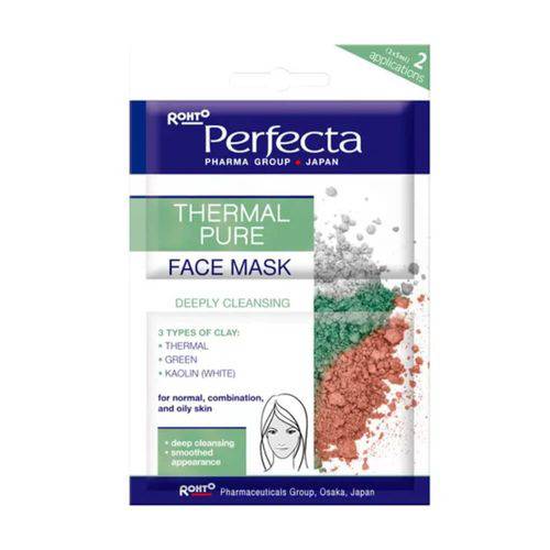 Mentholatum Máscara Facial Perfecta Thermal Pure C/1 Sachê
