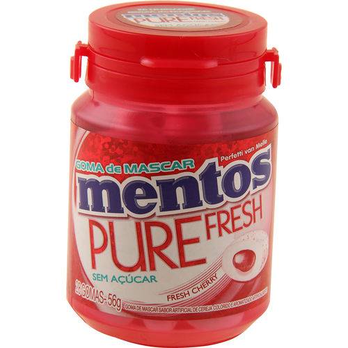 Mentos Pure Fresh Cherry 28 Unidades - Perfetti