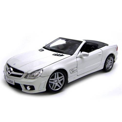 Mercedes Benz Sl63 Amg Maisto Special Edition 1:18 Branco