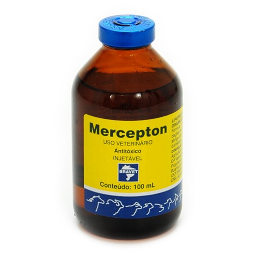 Mercepton Injetável Uso Veterinário 1 Frasco Ampola de 100ml