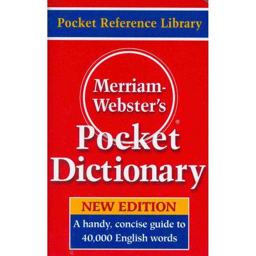 Merriam-Webster´S Pocket Dictionary