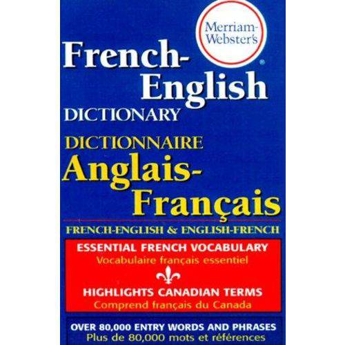 Merriam-Webster'S French-English Dictionary