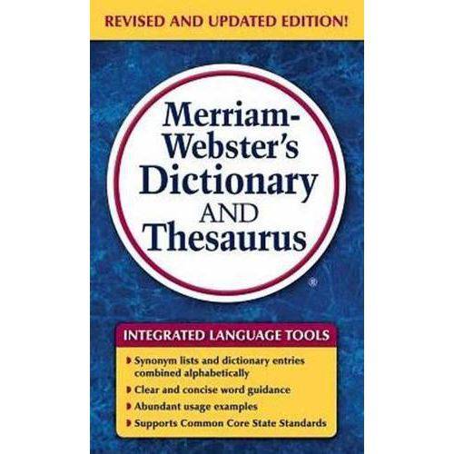 Merriam Webster''S New Dictionary And Thesaurus
