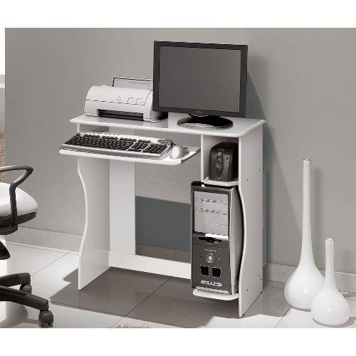 Mesa Computador Lívia - Branco - Edn Móveis