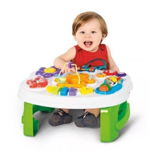 Mesa de Atividade Mesinha Infantil Bebê Smart Table Calesita 812 com Som