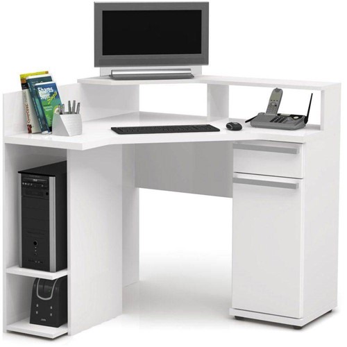 Mesa de Computador Kappesberg S975 - Cor Branco