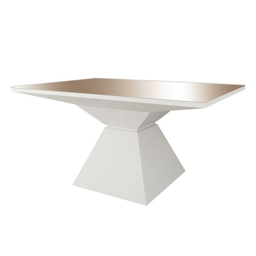 Mesa de Jantar Diamond com Espelho - Wood Prime DS 25360 0.76 X 1.60 X 1.00