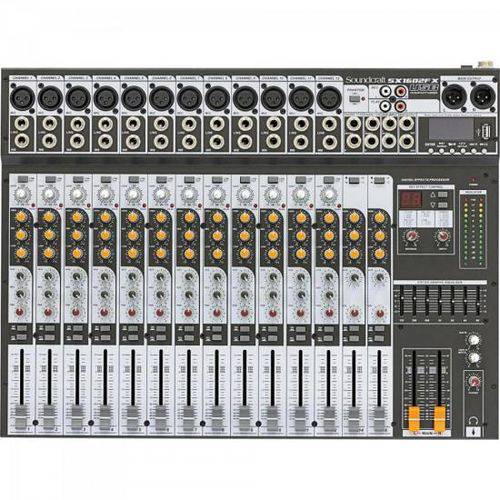 Mixer Usb Sx1602fx Preto Soundcraft