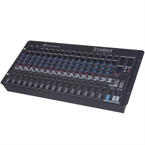 Mesa de Som Mixer 16 Canais 3eq Starmix S1602d Ll Áudio