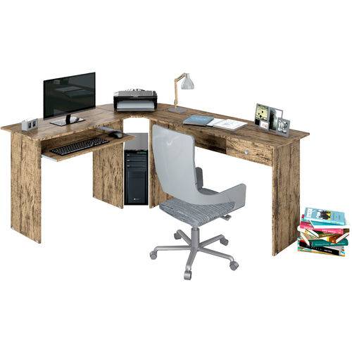 Mesa Escrivaninha Estacão de Trabalho Gamer Demolição -Zanzini