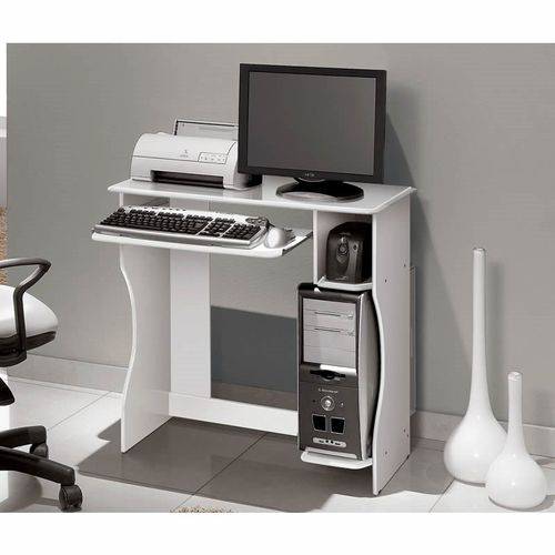 Mesa para Computador Branca Livia EDN
