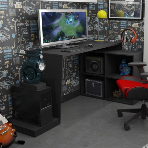 Mesa para Computador Gamer BMG 03 - BRV Móveis | Elare