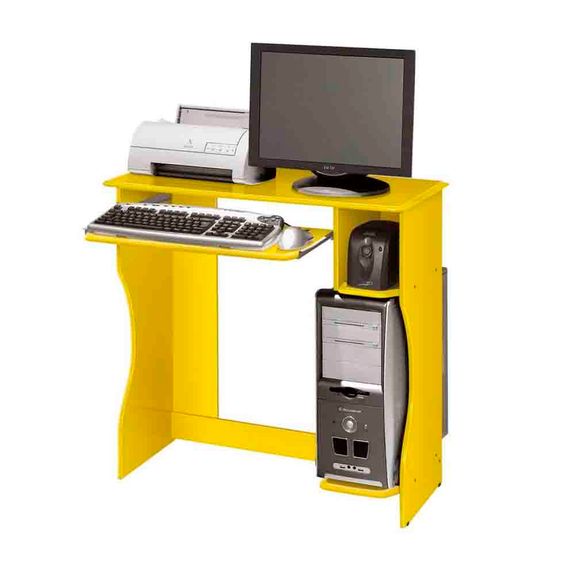 Mesa para Computador Lívia - Amarela