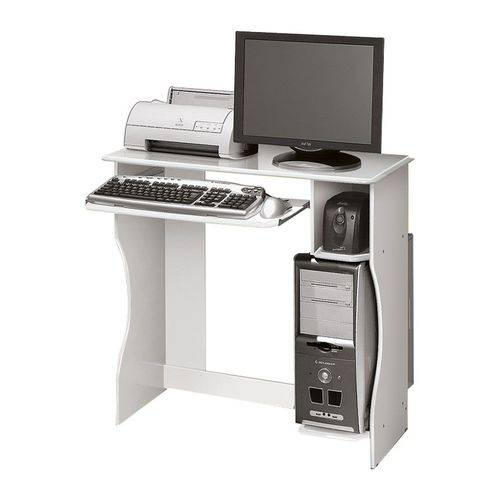 Mesa para Computador Office Livia Branca - Edn Móveis
