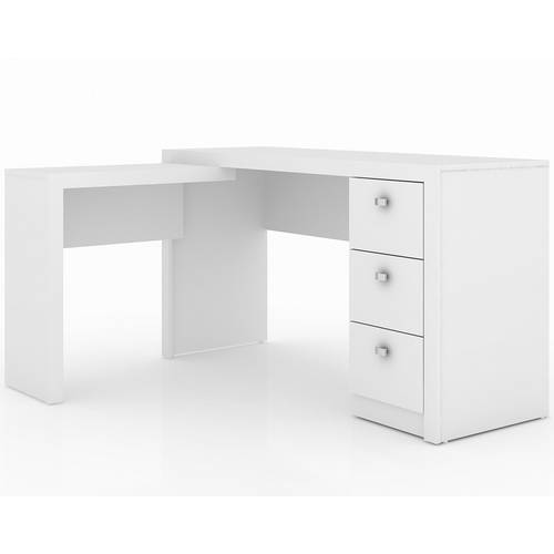 Mesa para Escritório Me4101 Branco - Tecno Mobili