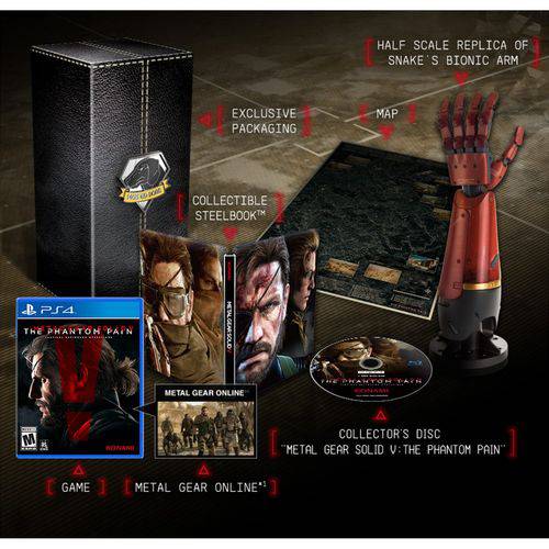 Metal Gear Solid V: The Phantom Pain Collector's Edition - Ps4