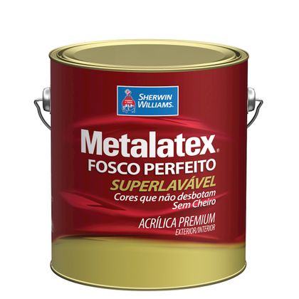 Metalatex Fosco Perfeito 3,6 Litros Branco 3,6 Litros