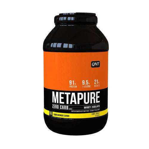 Metapure Zero Carb Whey Protein - 2kg - Merengue de Limão