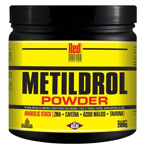 Metildrol Powder (200g) Açai - Red Series