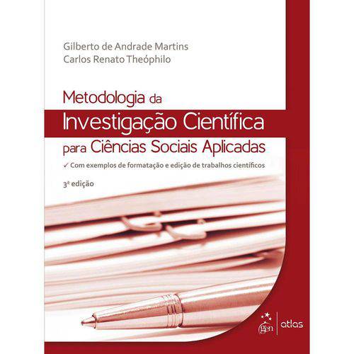 Metodologia da Investigacao Cientifica para Ciencias Sociais Aplicadas - 3ª Ed