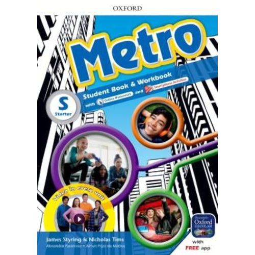 Metro Starter - Student'S Book With Workbook And Online Homework And Smartphone Activities