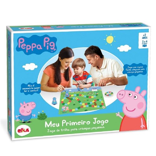 Meu Primeiro Jogo - Peppa Pig - Elka - ELKA