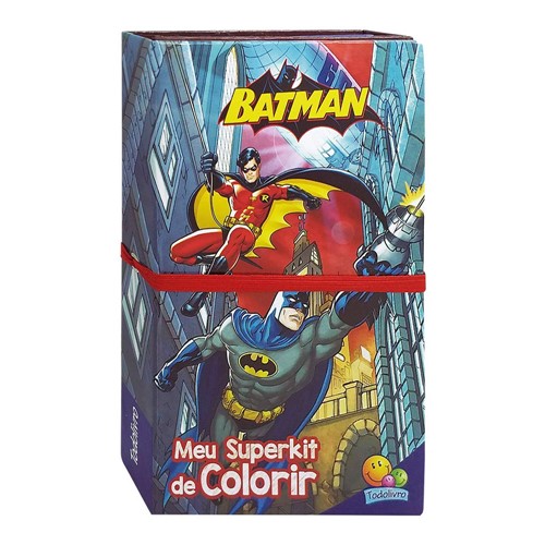 Meu Superkit de Colorir Batman Editora Todo Livro