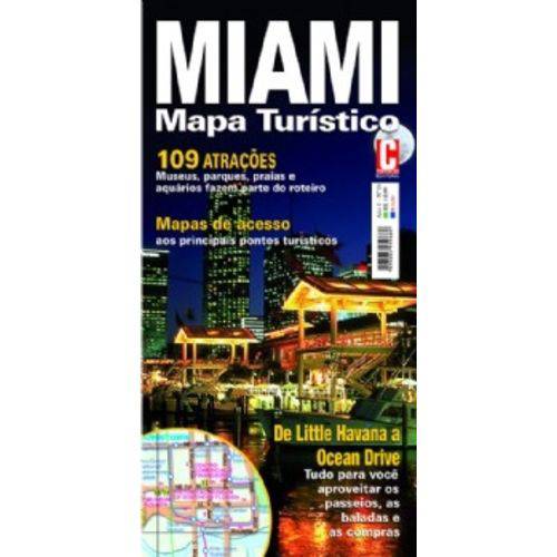 Miami Mapa Turistico - Cartoplam