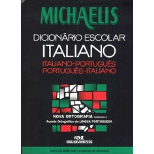 Michaelis Dicionario Escolar Italiano - Melhoramentos - 2 Ed