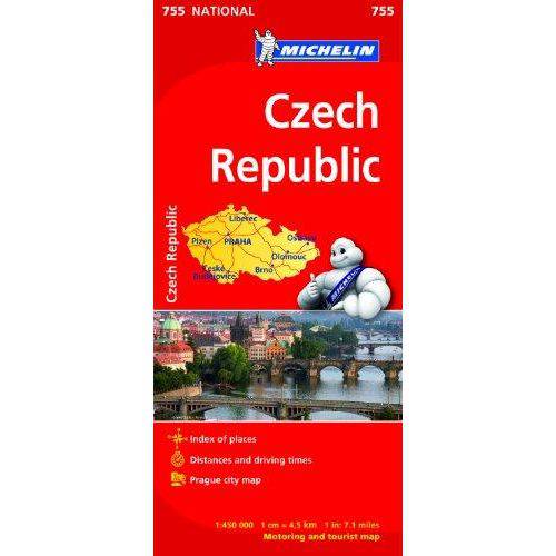 Michelin Czech Republic National Map