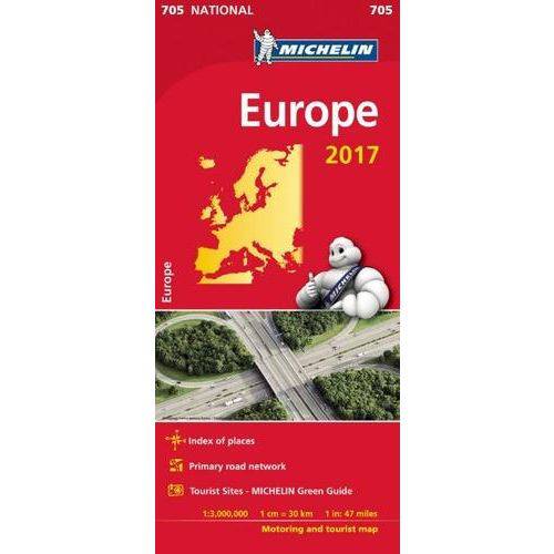 Michelin Europe 2017 National Map
