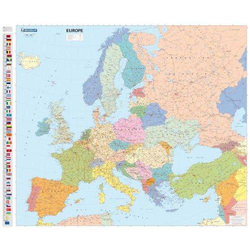 Michelin Europe Wall Map