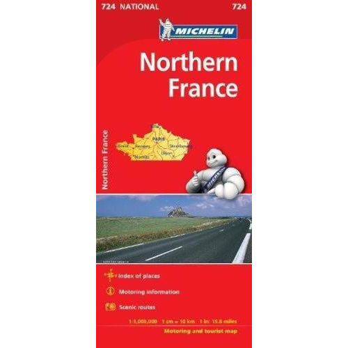 Michelin France, Northern National Map 2018