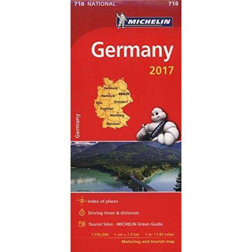 Michelin Germany 2017 National Map