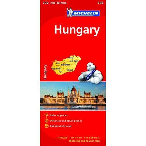 Michelin Hungary National Map