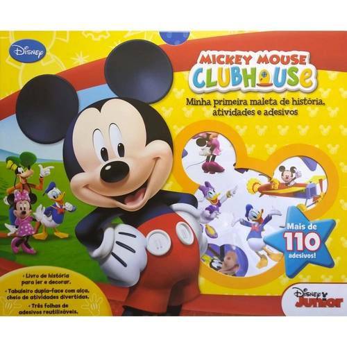 Mickey Mouse Clubhouse - Minha Primeira Maleta de História, Atividades e Adesivos Dcl