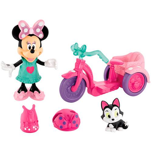 Mickey Mouse Clubhouse Minnie no Passeio de Bicicleta Y3482 - Mattel