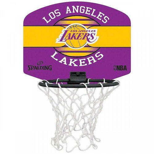 Micro Mini Tabela de Basquete Spalding Los Angeles Lakers