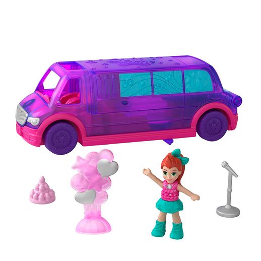 Micro Polly Pocket Pollyville Party Limousine - Mattel