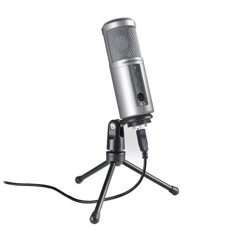 Microfone Cardioid Condensador Usb Atr2500-Usb - Audio-Technica