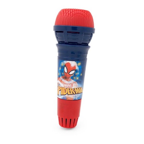 Microfone com Eco Homem Aranha Toyng