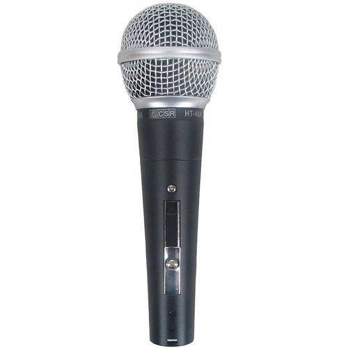Microfone com Fio HT48A Vocal Unitário com Chave - CSR