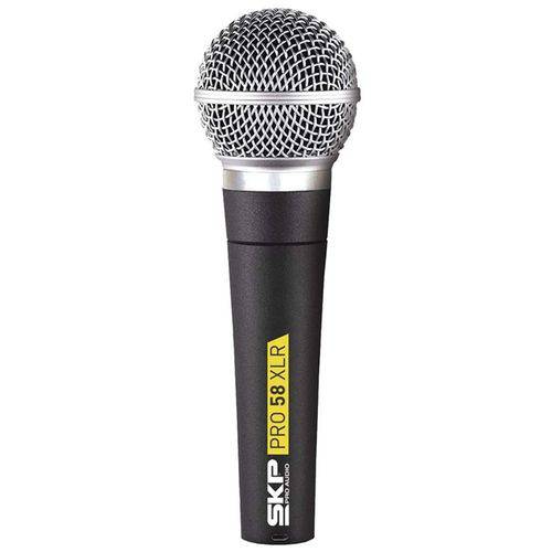 Microfone com Fio Profissional PRO 58XLR SKP.